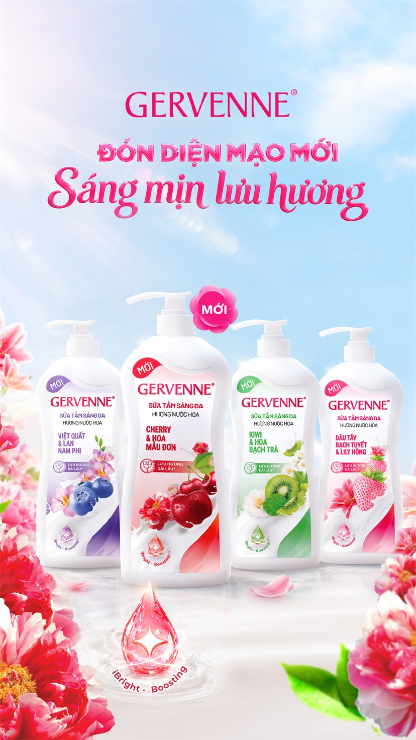 Gervenne - Đón diện mạo mới